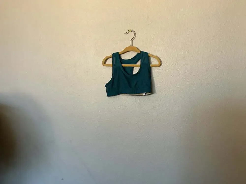 Old Navy Active PowerPress Teal Sports Bra kids